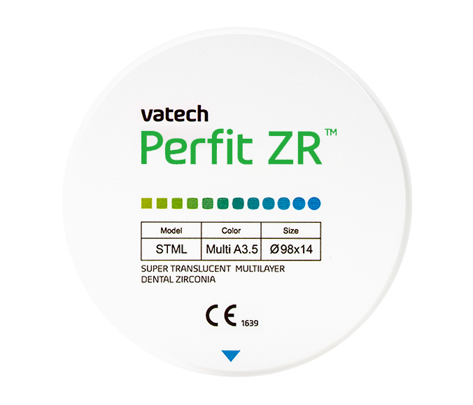 Vatech Perfit ZR STML Multilayer Dental Zirconia Disc