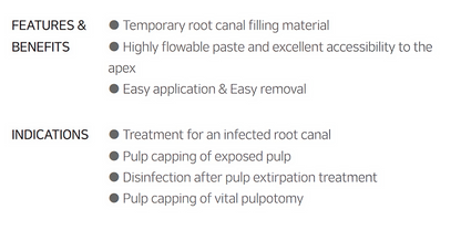 Well-Paste Water-Based Calcium Hydroxide Root Canal Paste