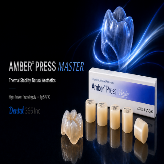 HASS Amber Press Master lithium disilicate dental press ingots