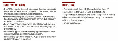 DenFil™ Professional Flowable Composite Resin Kit