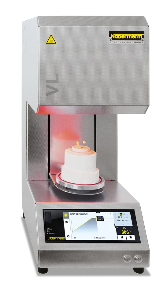 Nabertherm VL 01/12 LB Vacuum Firing Furnace – 1200°C