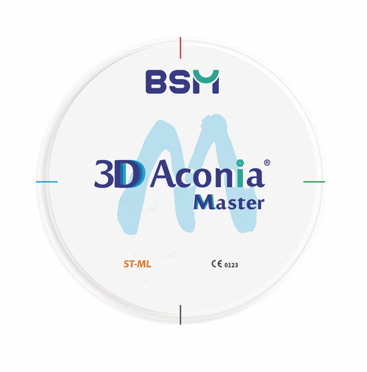 Besmile 3D Aconia Master multilayer zirconia disc — official manufacturer product image