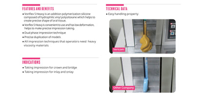 Vonflex™ S Heavy – VPS Impression Material (Heavy Body)